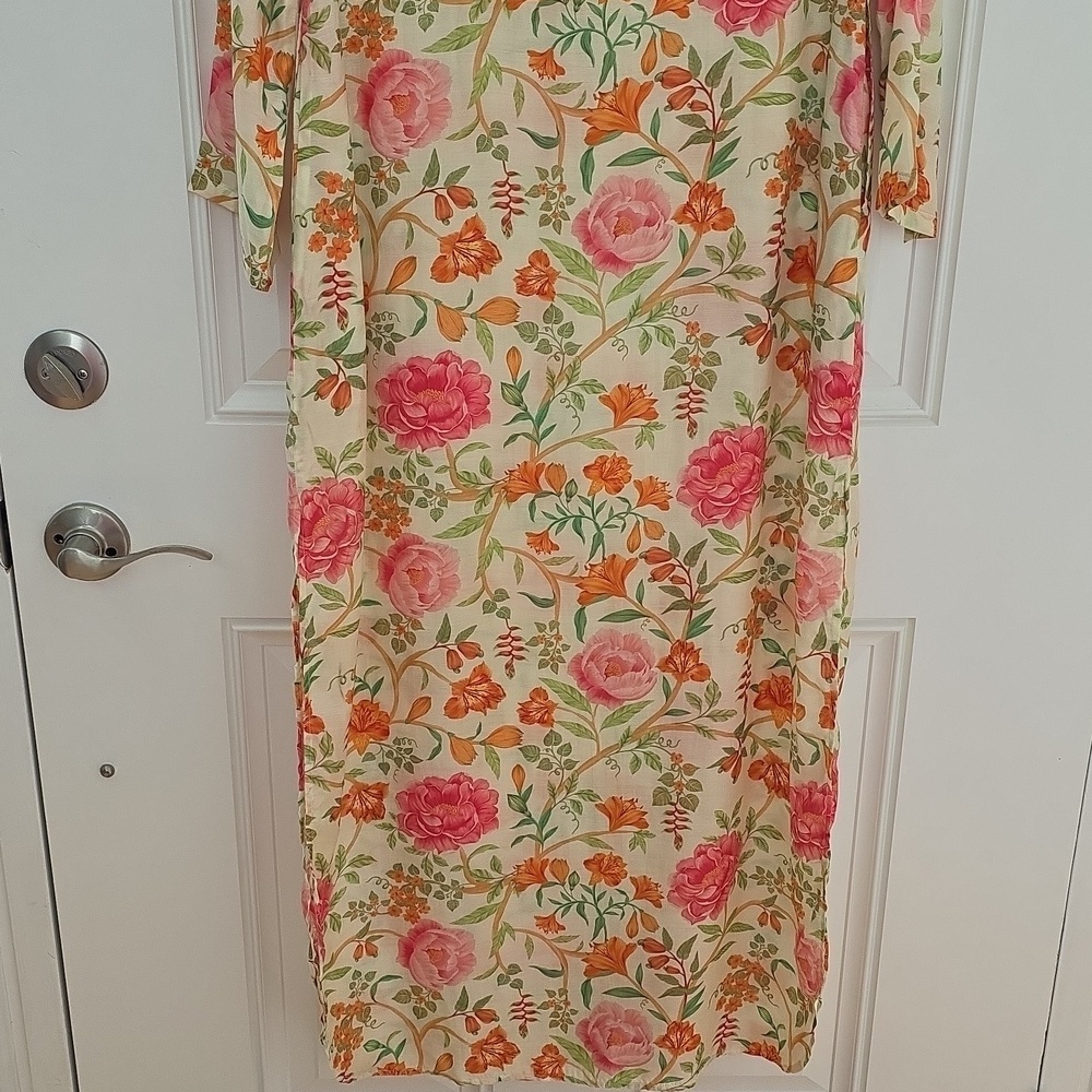 Verandah Floral Midi Dress.  Size Small. NWT - Picture 9 of 13